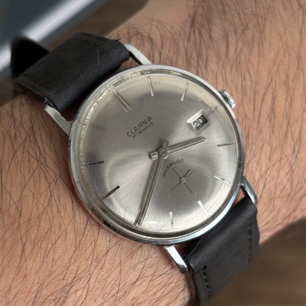 Reloj Vintage Clarna 17 Jewels Incabloc