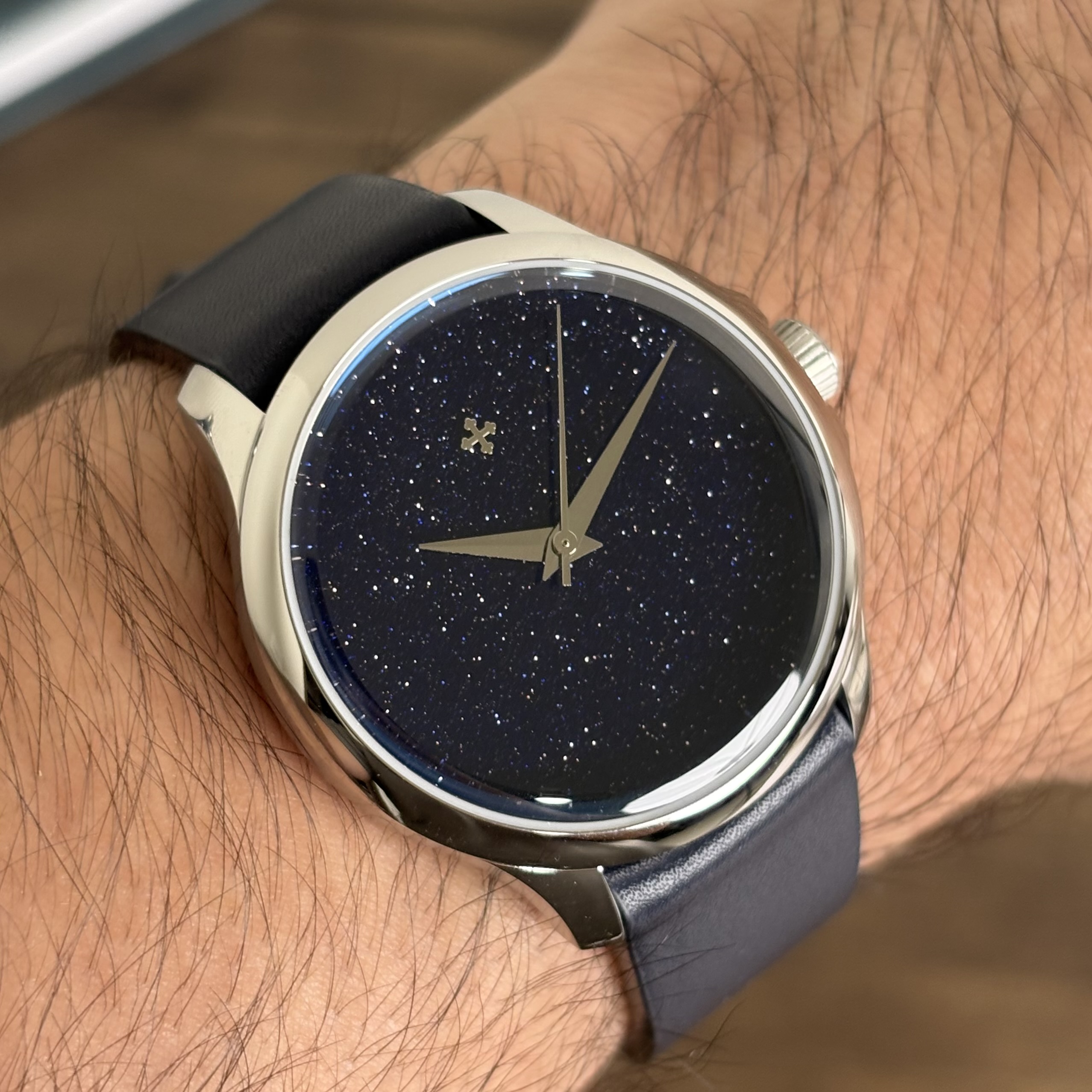 Venezianico Redentore Avventurina 36mm - Dial de Cristal de Aventurina