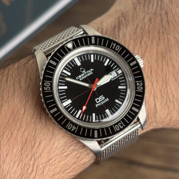 Certina DS PH200M Automatic — Estilo Vintage — Full Set con Accesorios