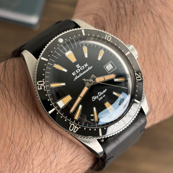 Edox SkyDiver Automatic Limited Edition — Ref. 80126 3N NINB