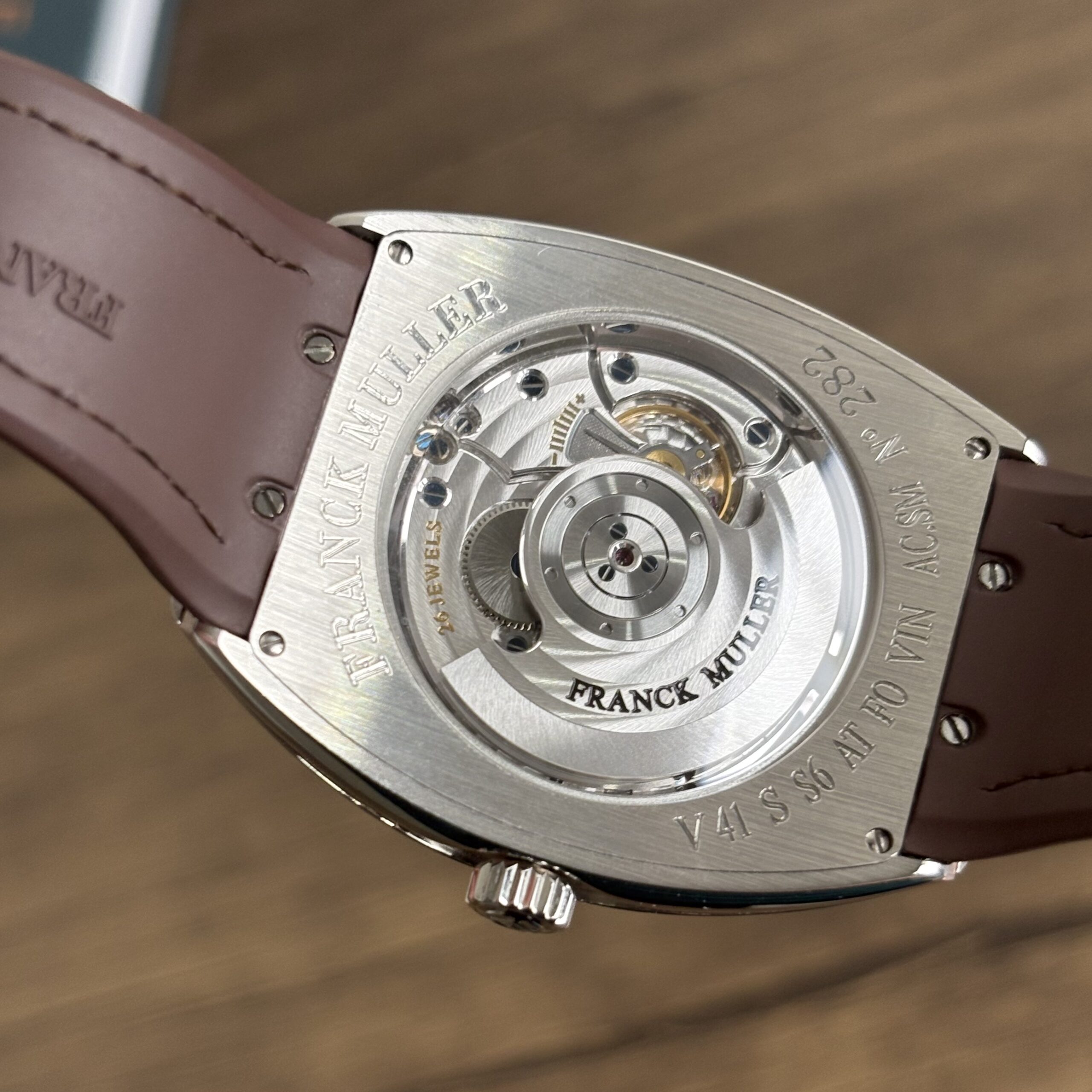Franck Muller Vanguard Slim — Ref. V 41 S S6 AT FO. - Image 5